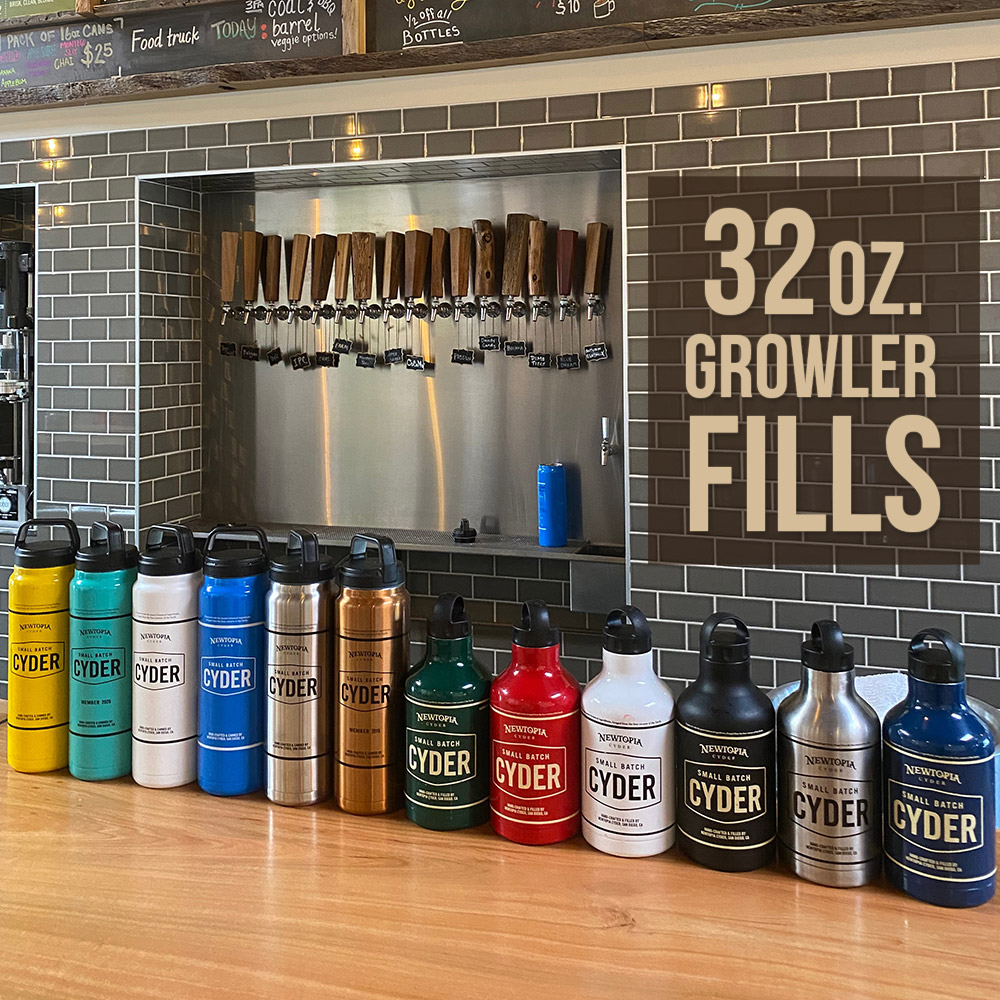 32 oz. Growler Fills Newtopia